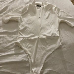 White bodysuit ( never worn)
